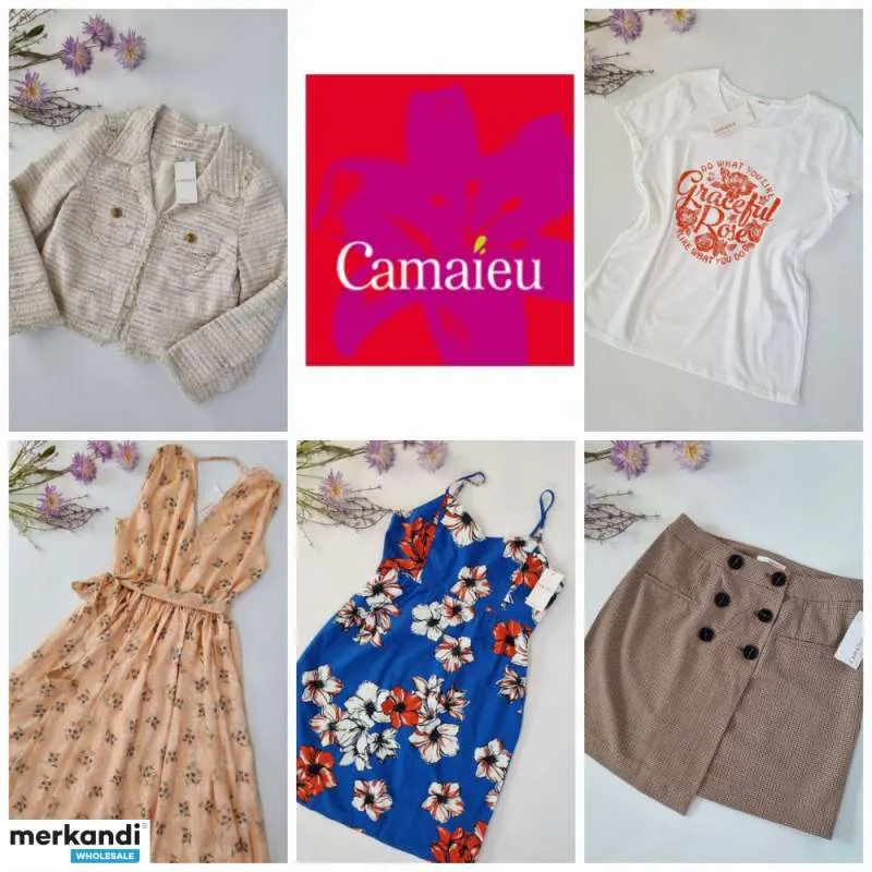 020074 Ropa de mujer Camaieu: vaqueros, camisetas, blusas, camisas, vestidos, pantalones, chaquetas, faldas, blusas