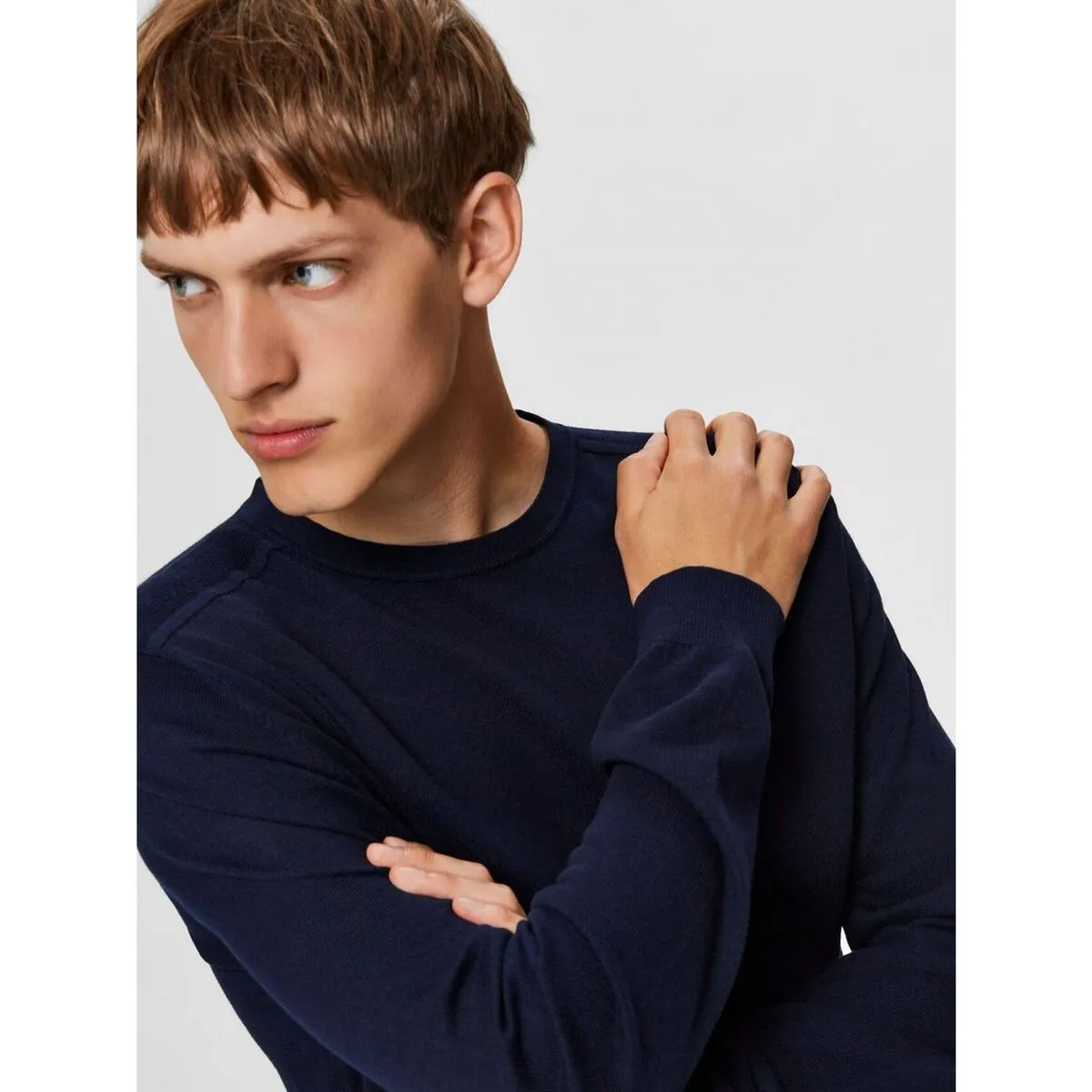 16074682 BERGNAVY BLAZER MELANGE