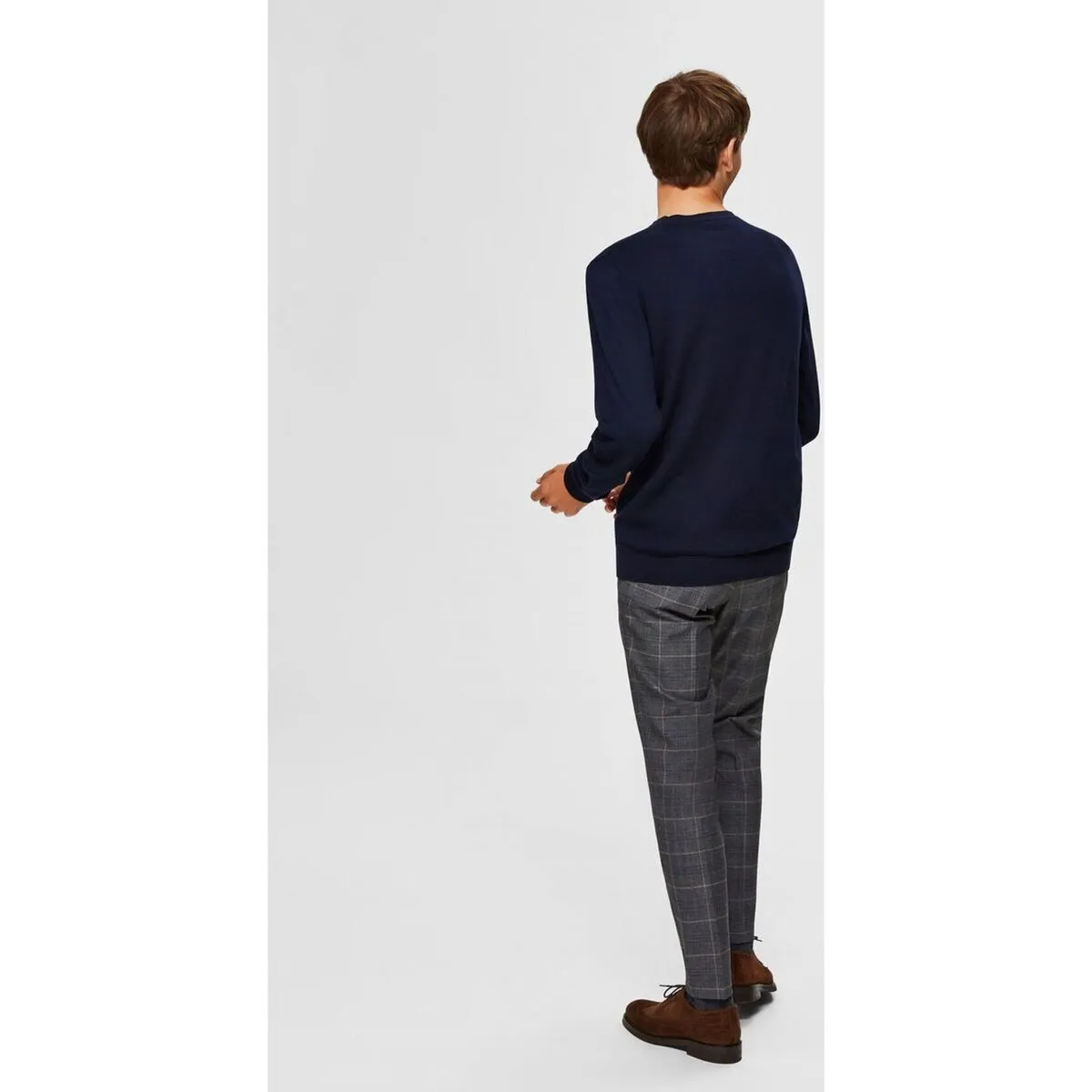 16074682 BERGNAVY BLAZER MELANGE