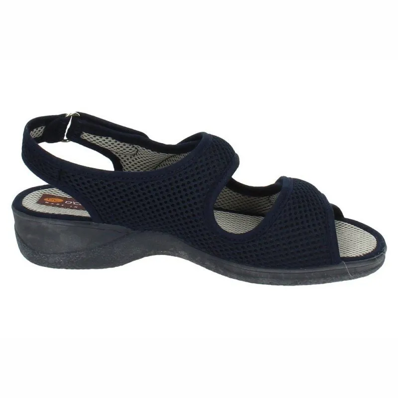 21739 SANDALIA TELA ANCHO color MARINO