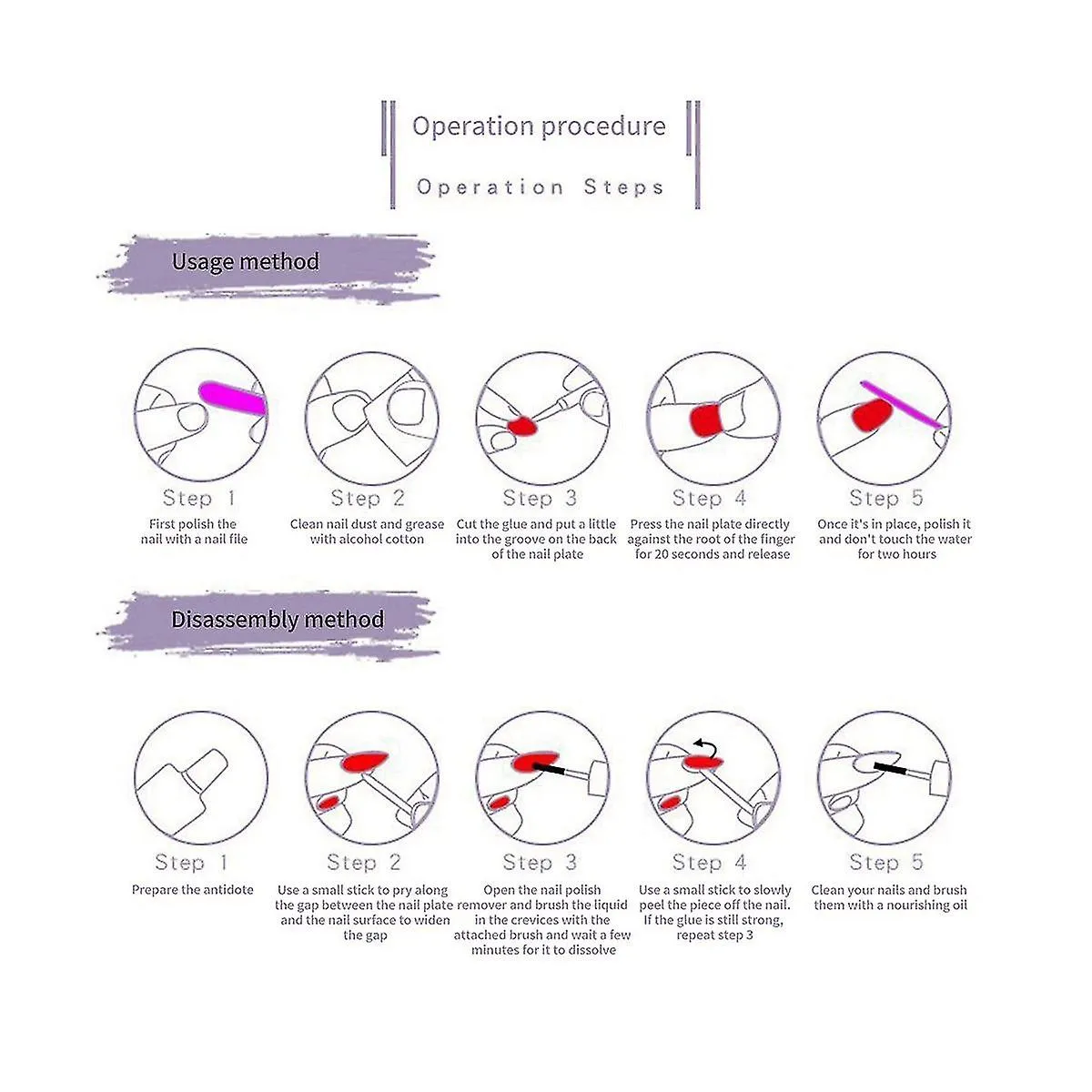 24pcs Ins Style Hot Girl False Nails Long Coffin Nail Tips Detachable Press On Nails Diy Manicure Glitter Nails
