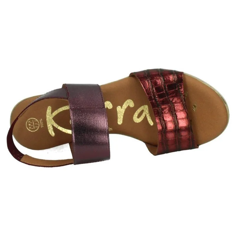 4684 SANDALIA CHERRY color CHERRY