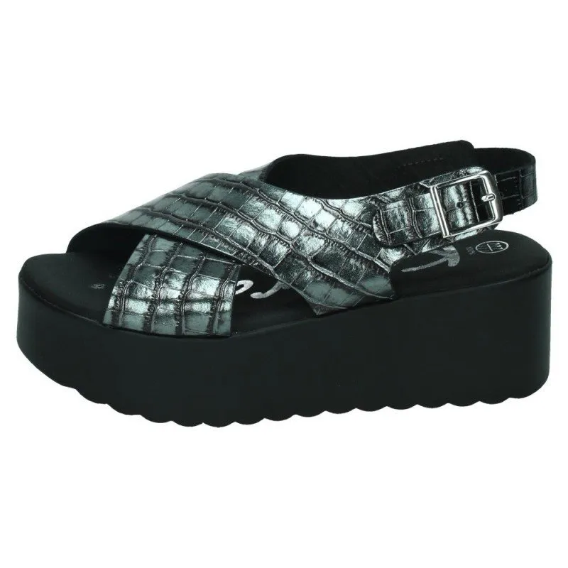 4730 SANDALIA BREDA PLOMO color PLOMO