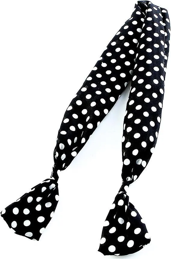 6 PACK 50S SET CHIFFON SCARF CAT EYE GLASSES BANDANA TIE HEADBAND EARRINGS  SNNGV