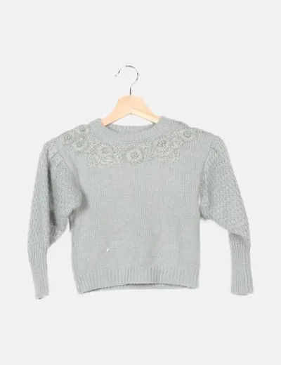 ABEL Y LULA Jersey punto verde mint