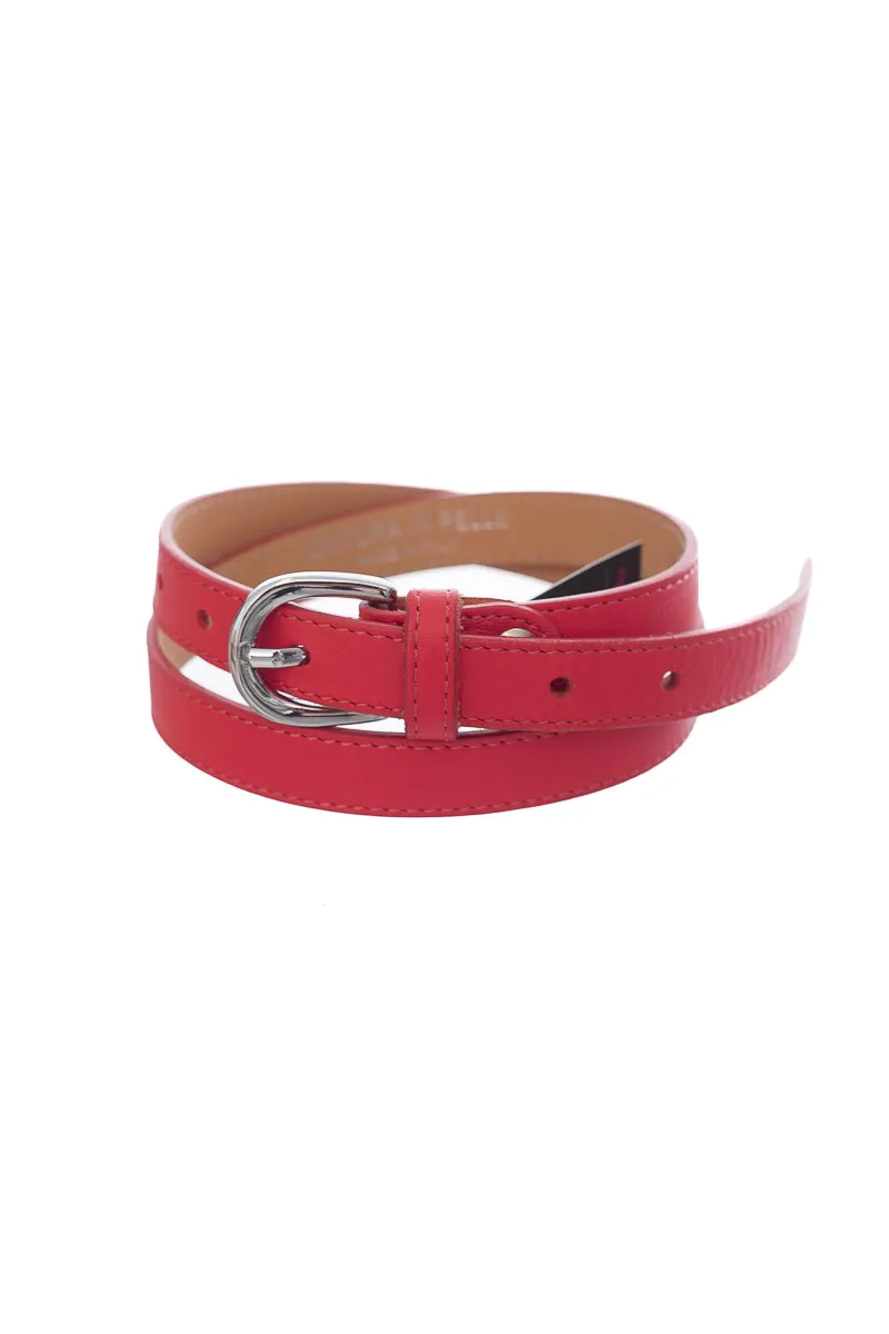 ACCESORIOS COLOR FUCSIA  CINTURA IN PELLE