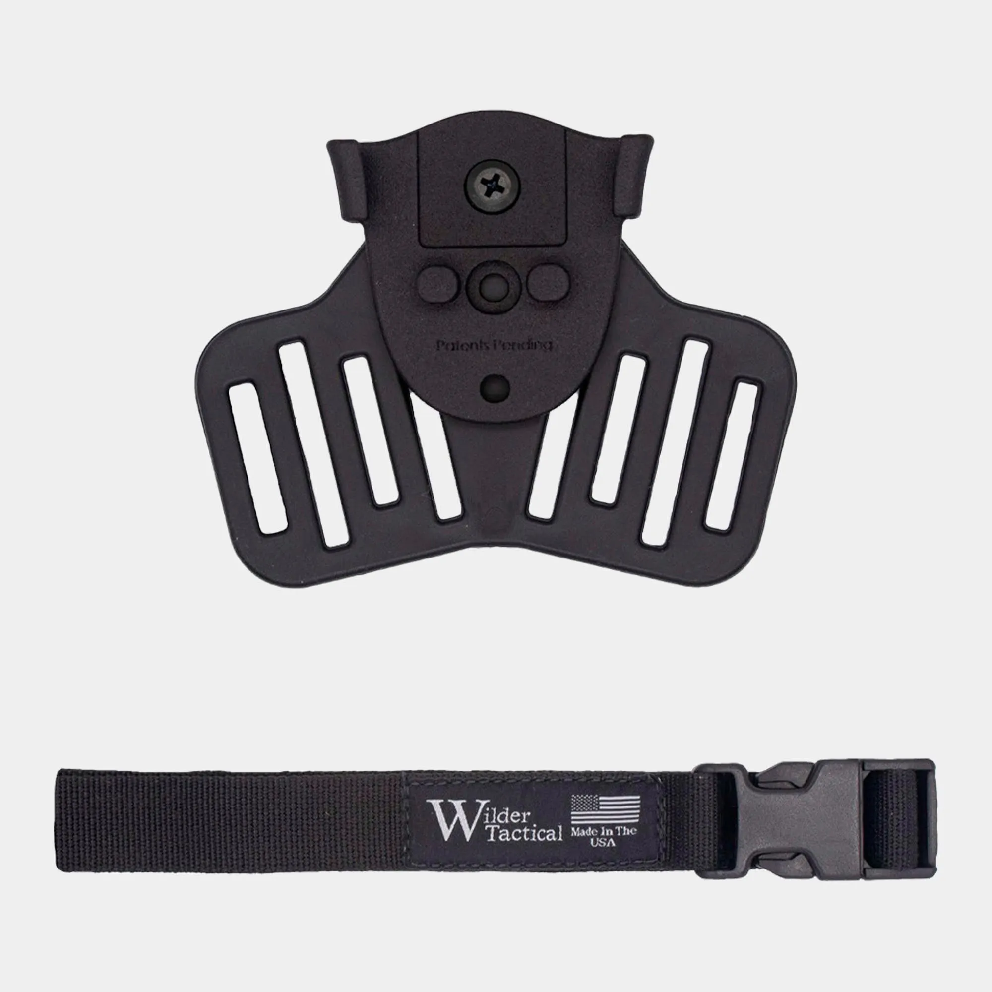 ADAPTADOR PARA PALA QUBL/VUBL CON LEG STRAP ASSEMBLY  WILDER TACTICAL