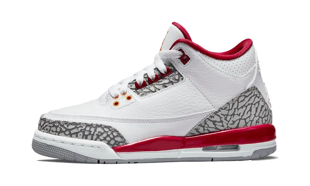 AIR JORDAN 3 RETRO CARDINAL RED