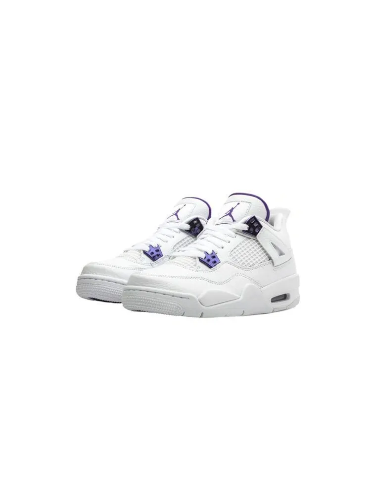 AIR JORDAN 4  METALLIC PURPLE
