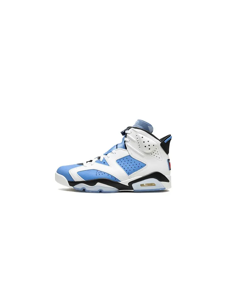 AIR JORDAN 6  RETRO UNC WHITE