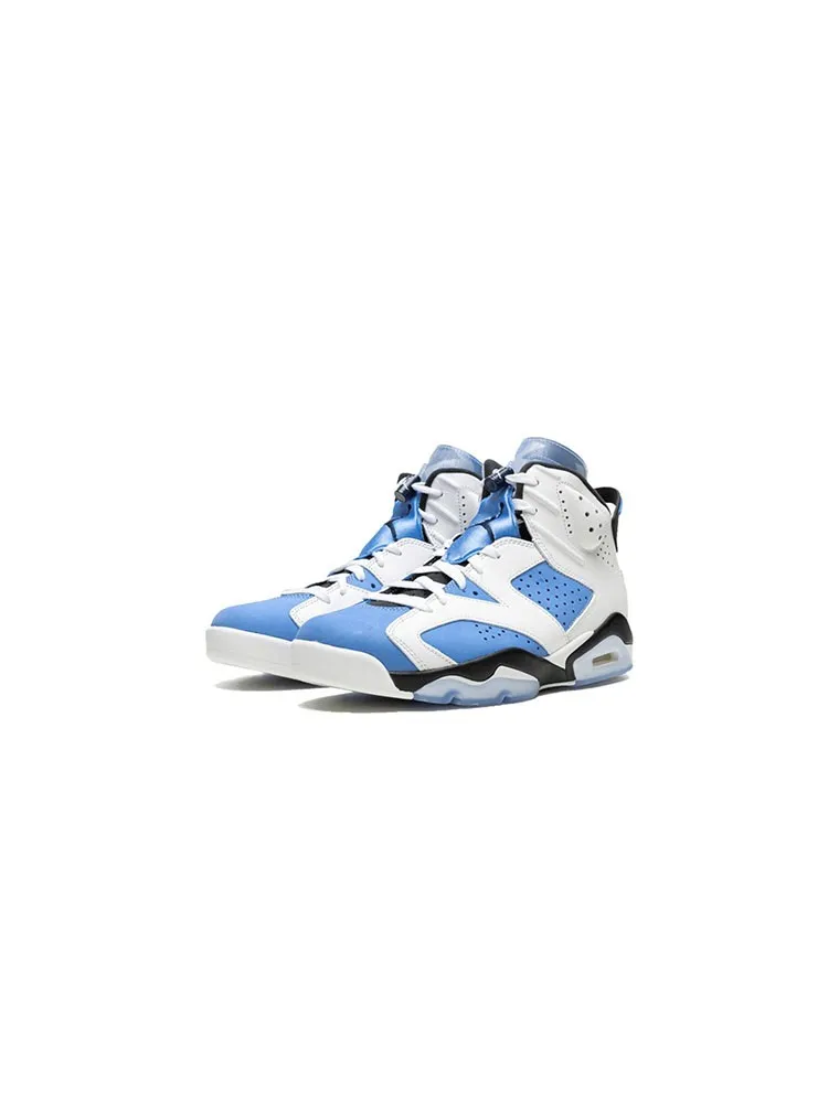 AIR JORDAN 6  RETRO UNC WHITE