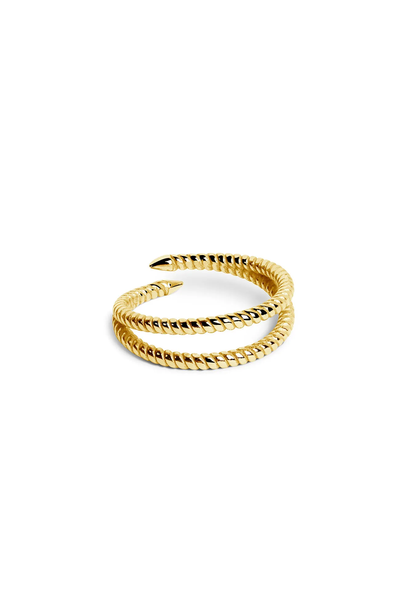 Anillo Doble Twist Oro