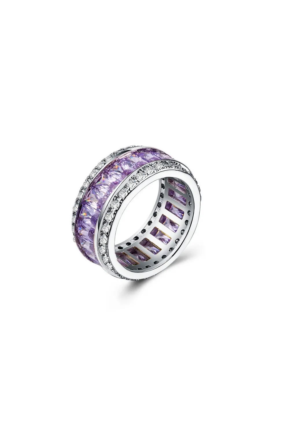 Anillo luminoso violeta