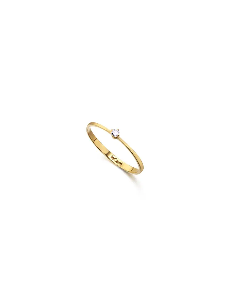 Anillo Oro 18k Diamante Mujer Lecarre GA008OA