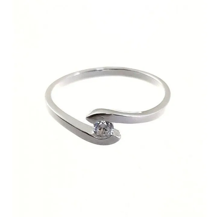 Anillo Plata Circonita