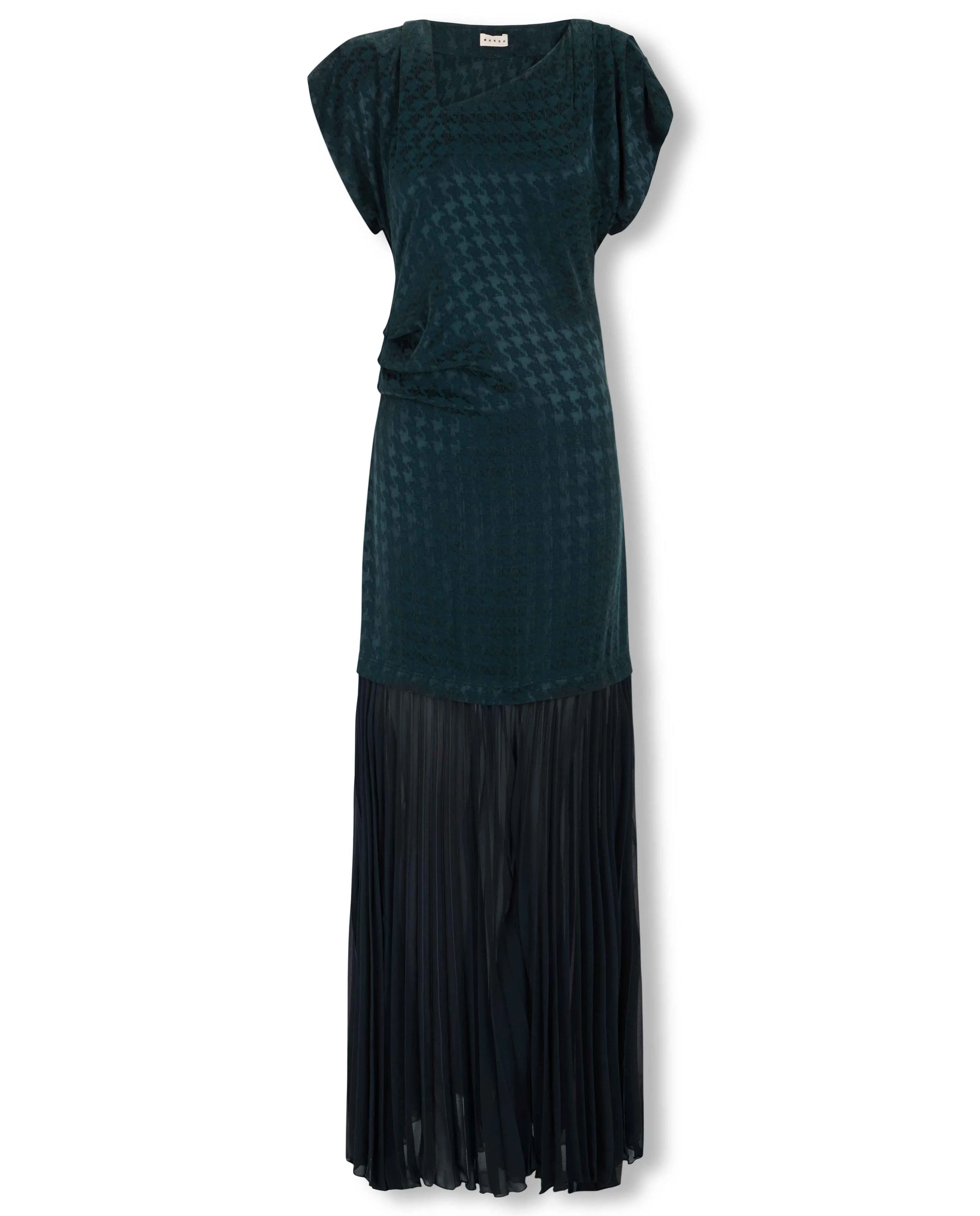 ASTRID | Vestido midi manga corta