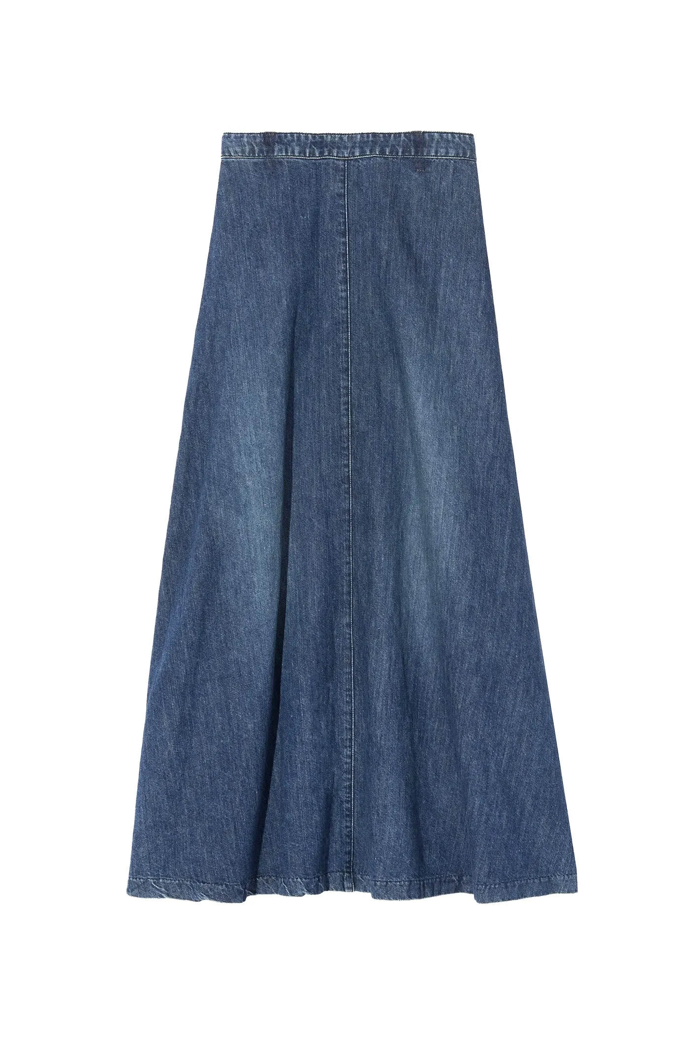 Astrid Denim Skirt in Classic Wash