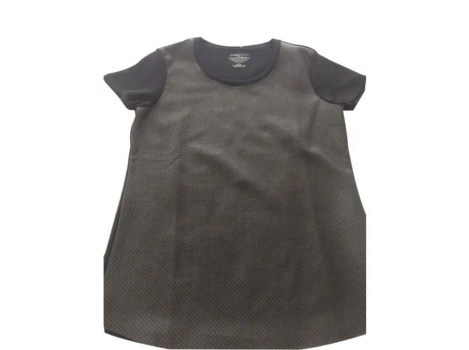 Autre Marque Majestic Filatures Tops Negro 