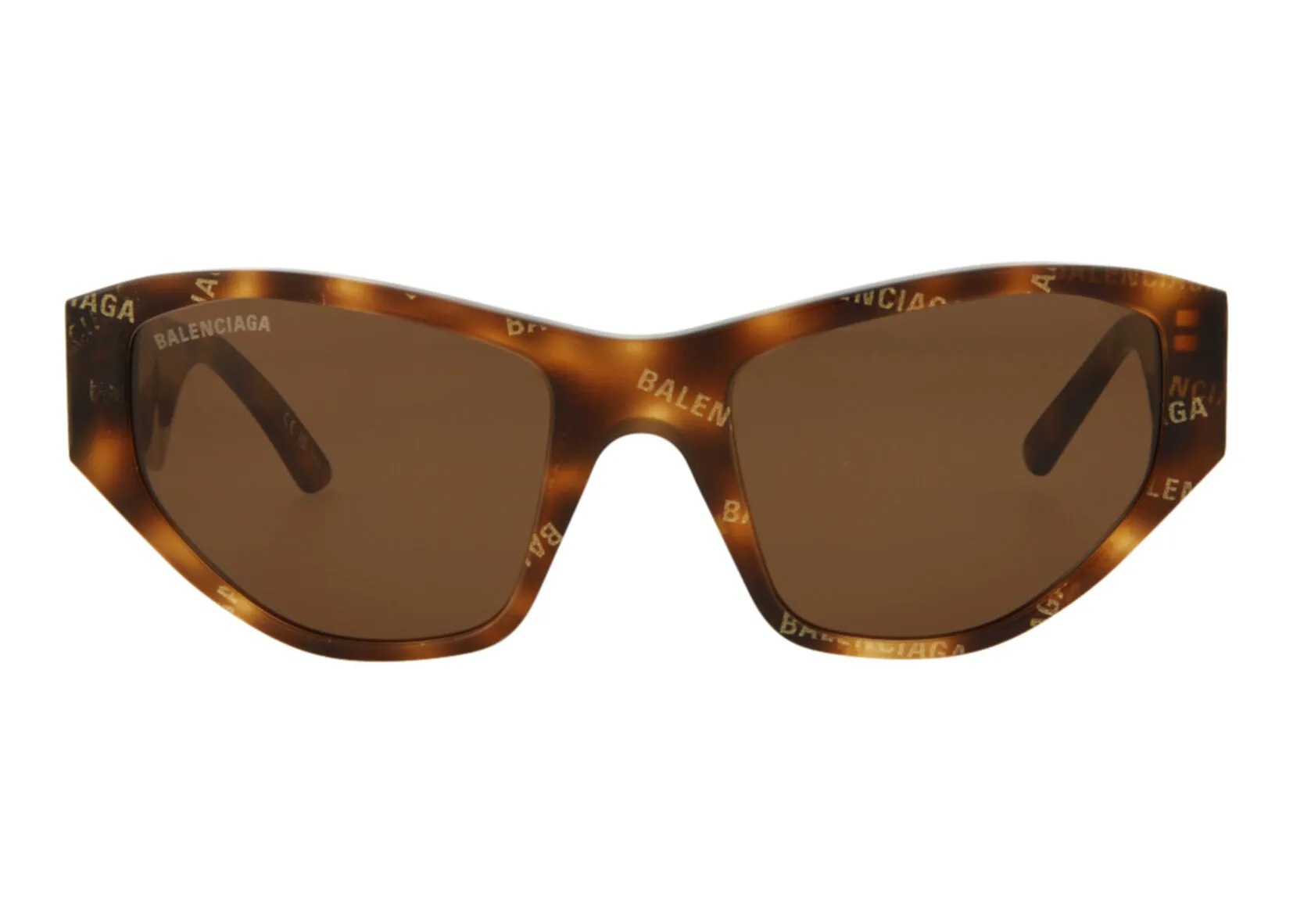 Balenciaga Cat Eye Sunglasses Havana/Havana Brown