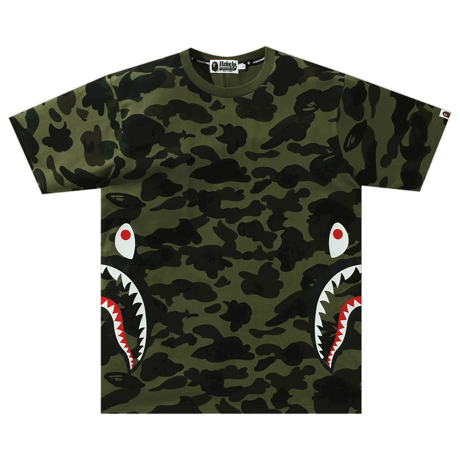 BAPE 1st Camo Side Shark Tee