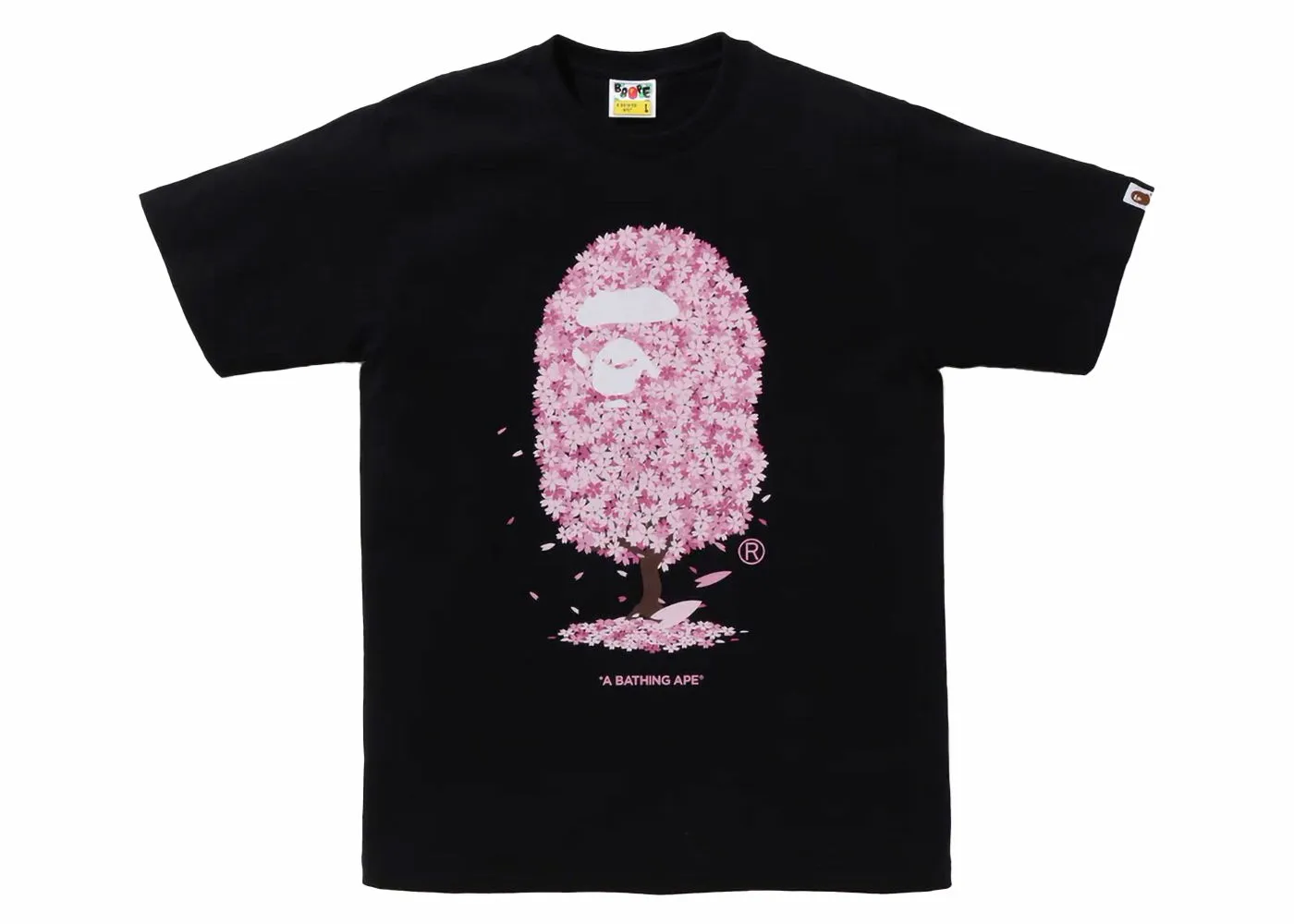 BAPE BAPE Sakura Tee (SS24) Black