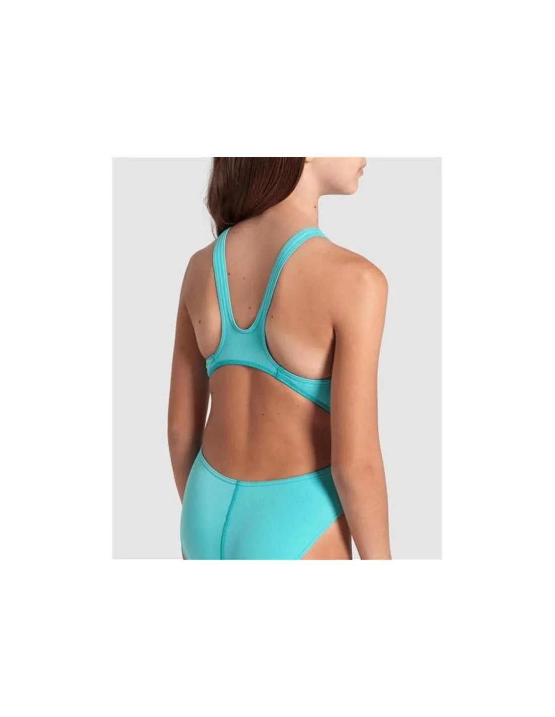 Bañador de Natación Arena Team Swim Niña Azul