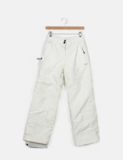 BERG Pantalón snow blanco