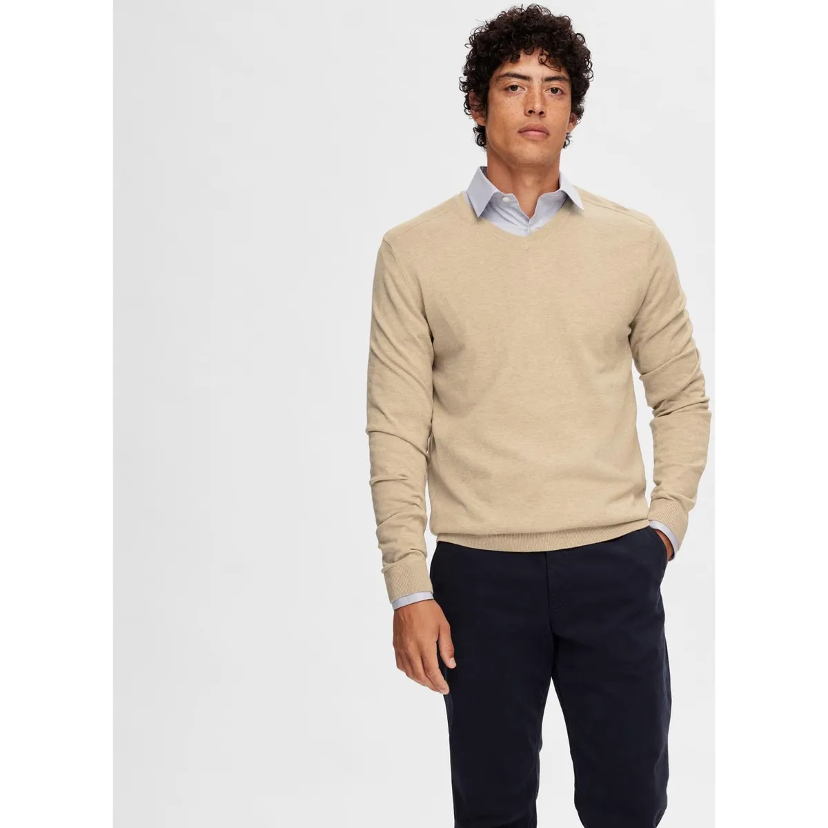 BERG PULLOVER VNECK KELP