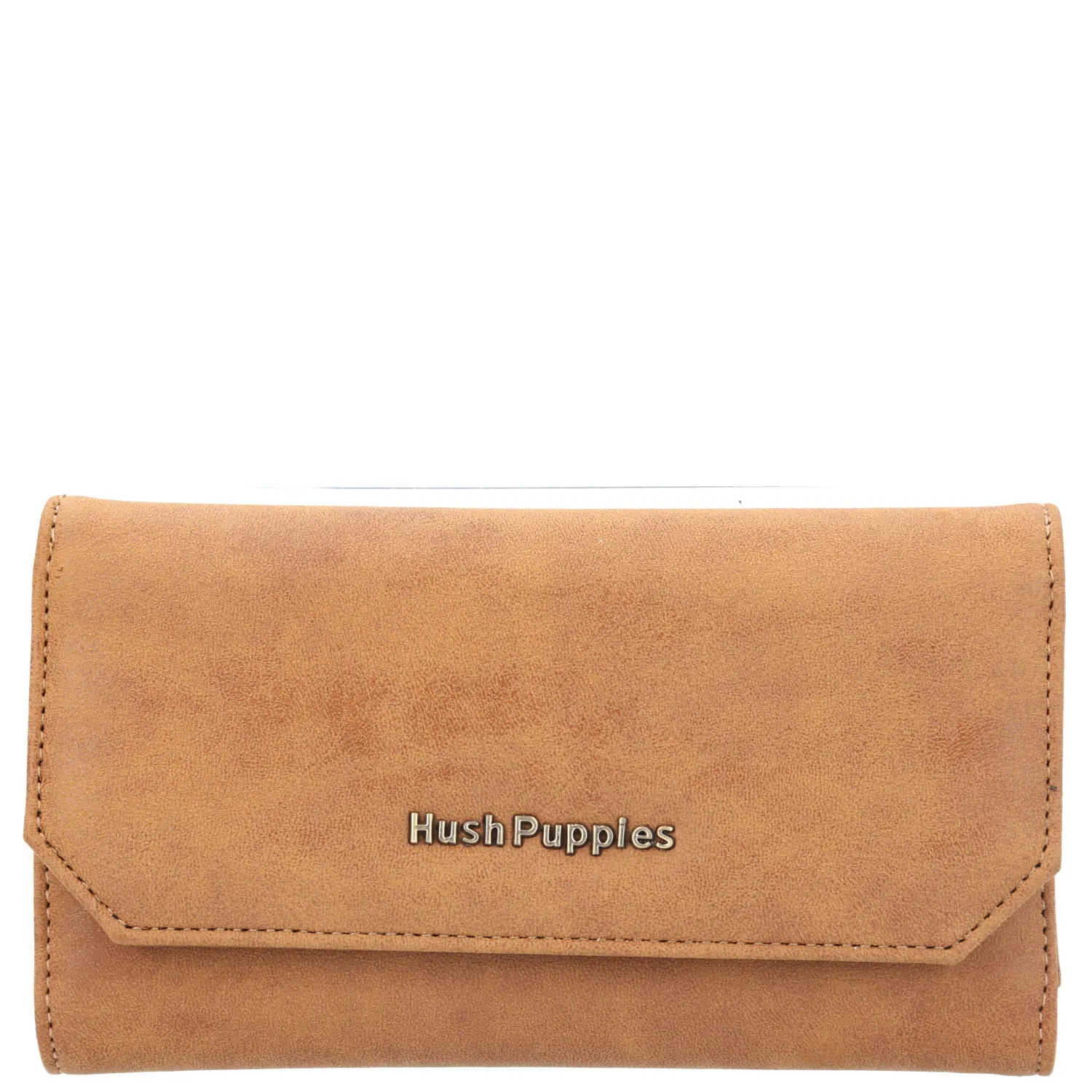 Billetera Ecocuero Mujer Cami Wallet Café Hush Puppies