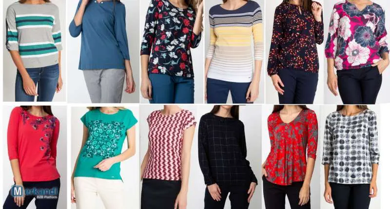 BLUSAS CAMISETAS CAMISETAS MUJER ELEGANT QUIOSQUE MIX