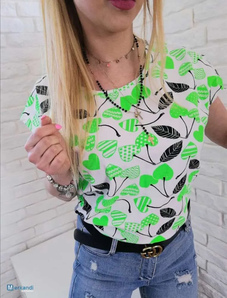 Blusas de algodón para mujer Verano