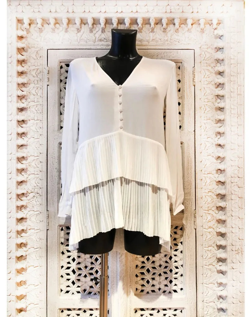 BLUSAS MUJER DE VESTIR MODA ELEGANTE ONLINE
