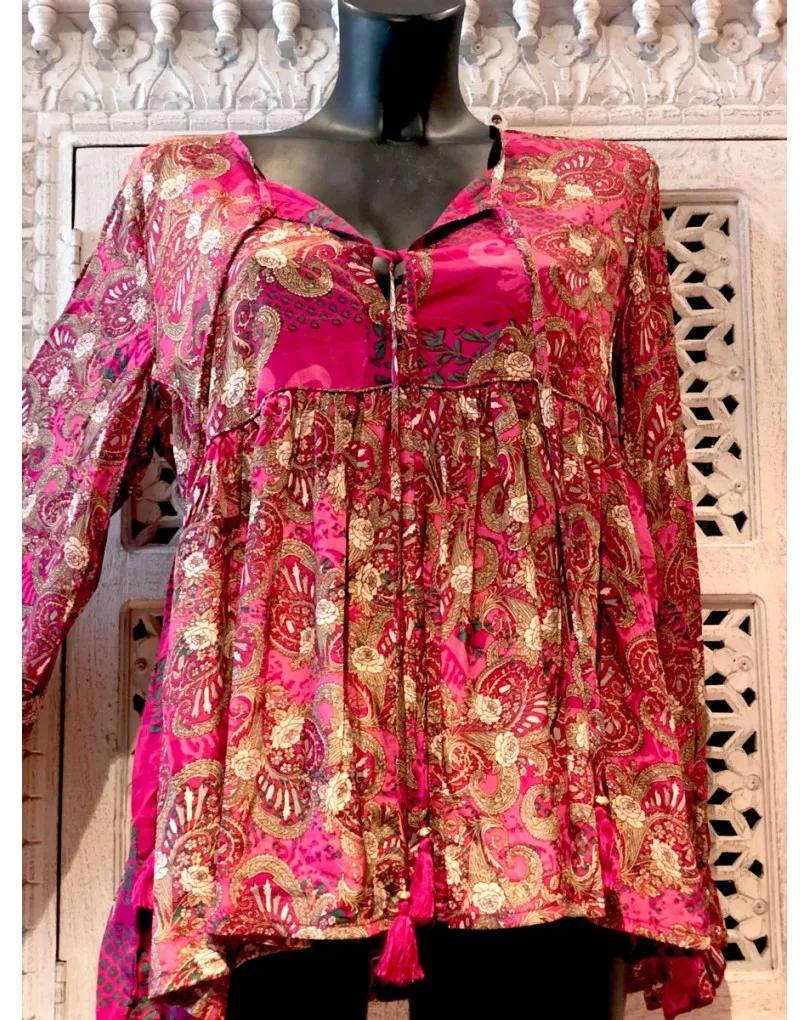 BLUSAS MUJER EN SEDA ORIGINALES Y DIFERENTES ONLINE