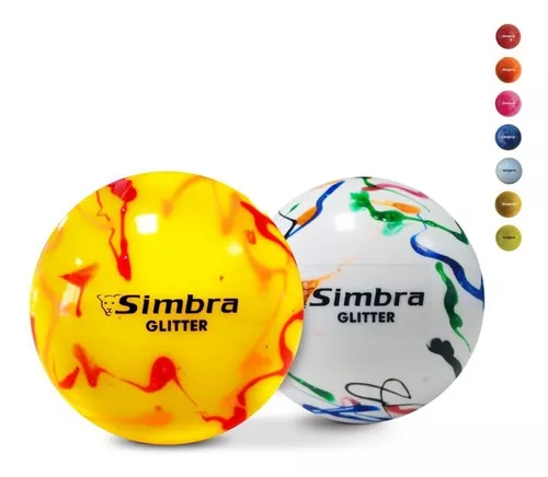 Bocha Simbra Glitter Colores Varios Empo2000