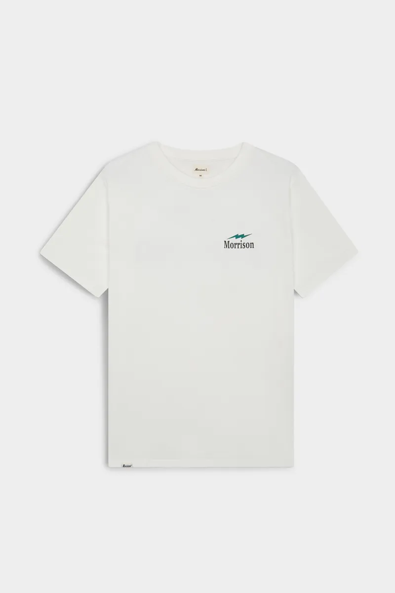 Bolt White Tee
