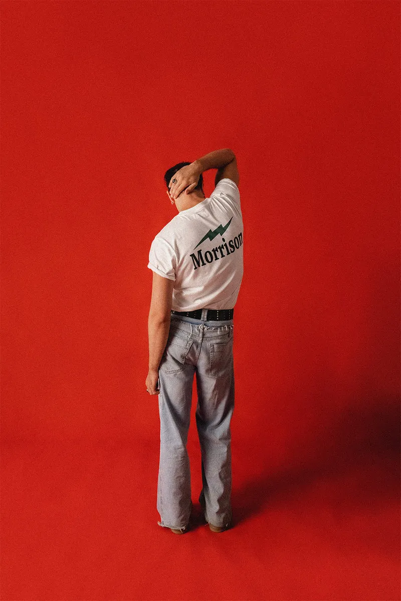 Bolt White Tee
