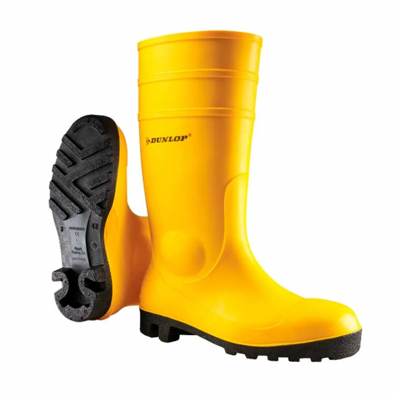 BOTA DE AGUA AMARILLA PROTOMASTOR S5 SRA  DUNLOP