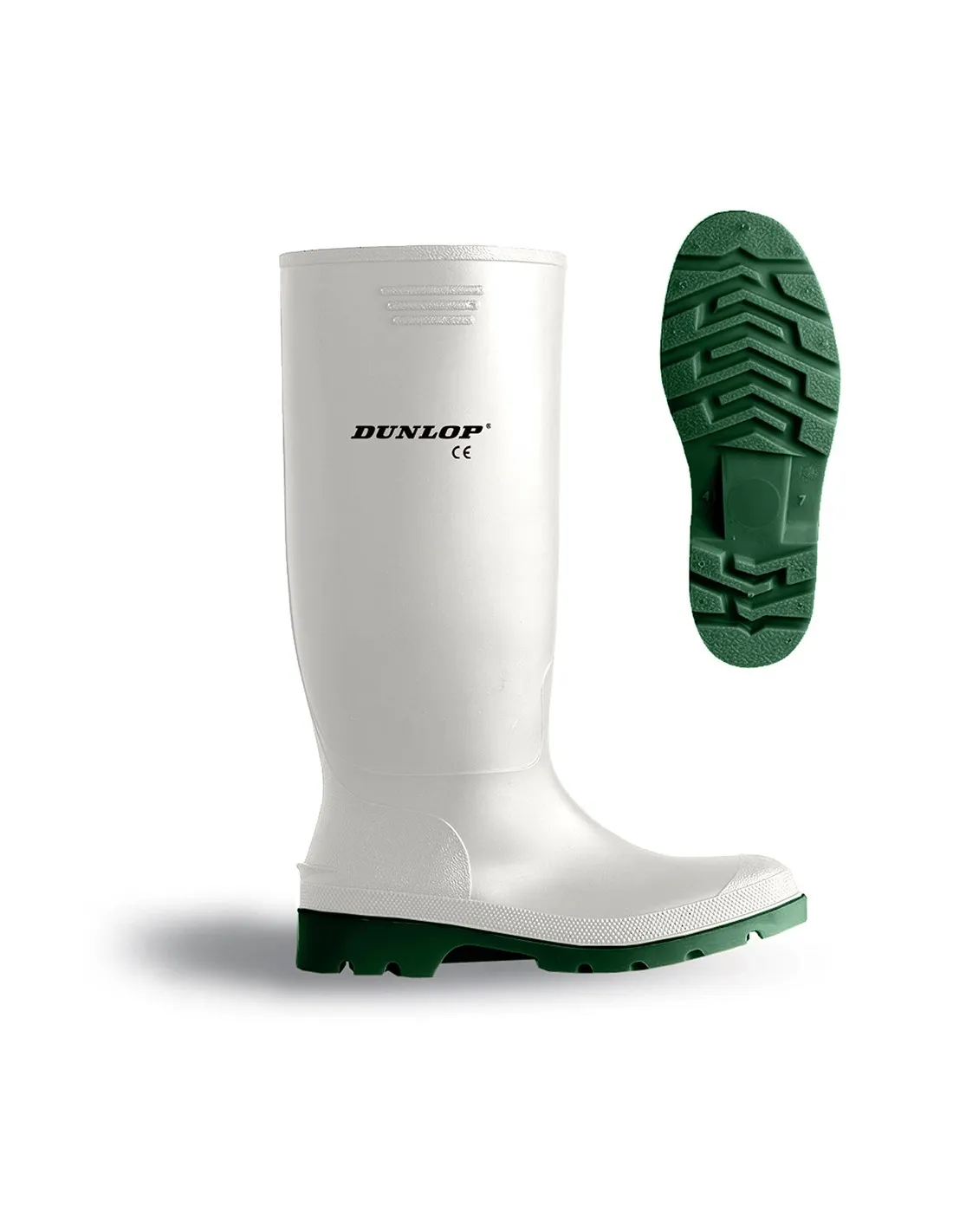 Bota de agua blanca Dunlop  380 BV