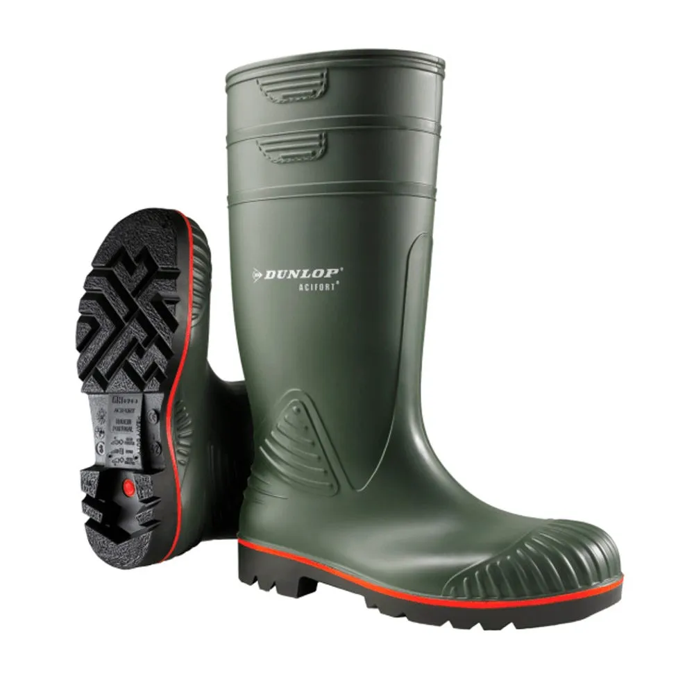 Bota de agua Dunlop Acifort Tricolor S5 SRA