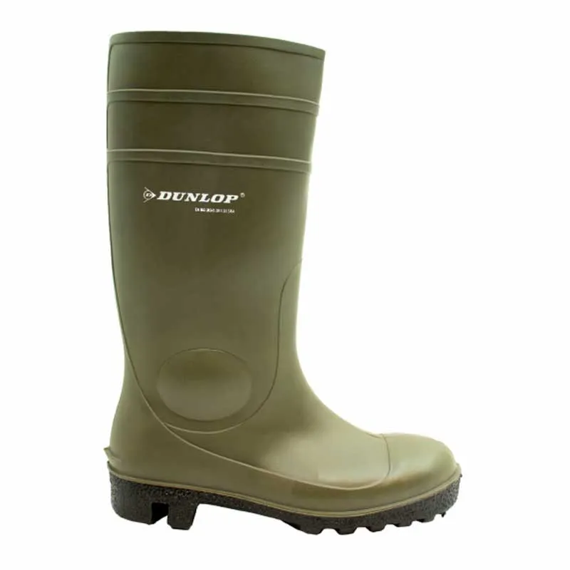 BOTA DE AGUA VERDE KAKI PROTOMASTOR S5 SRA  DUNLOP