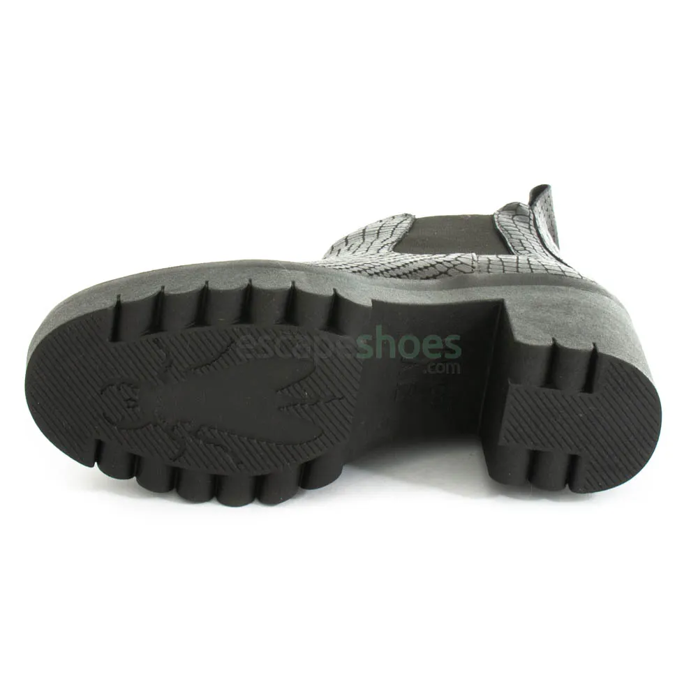 Botins FLY LONDON Tope520 Croco Black P144520006