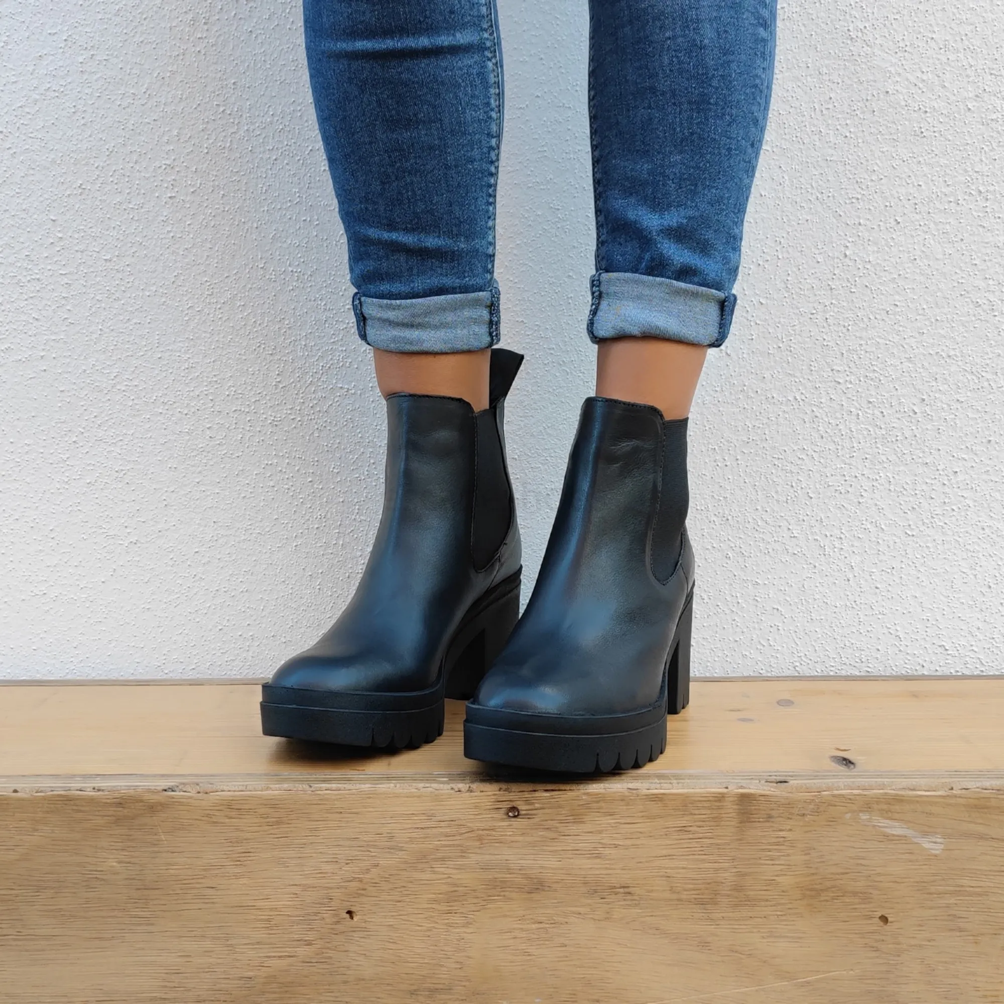 Botins FLY LONDON Tope520 Dublin Black P144520013