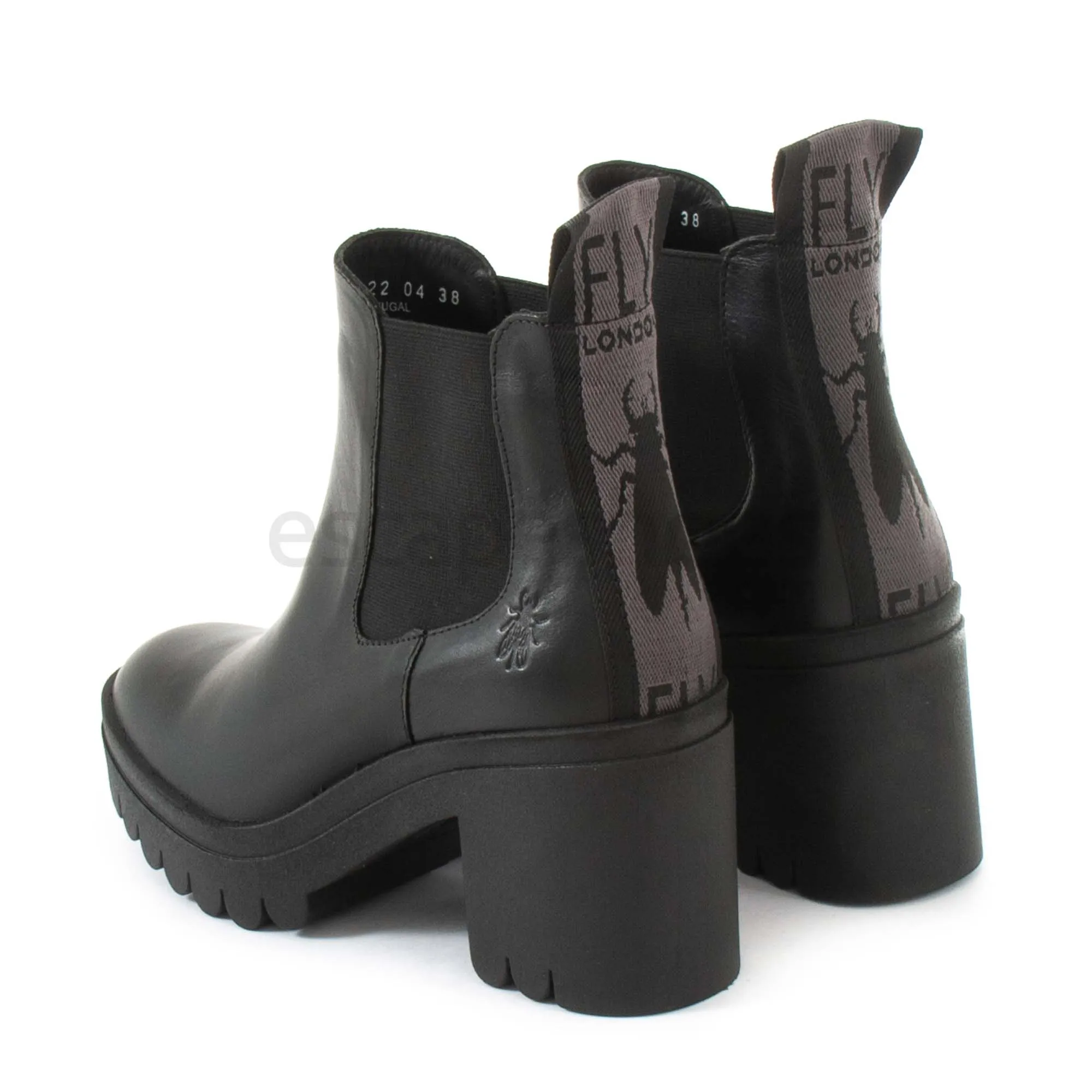 Botins FLY LONDON Tope520 Dublin Black P144520013