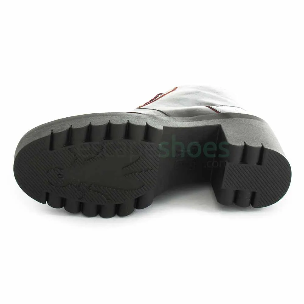 Botins FLY LONDON Tyon520 Java Black Red P144802002