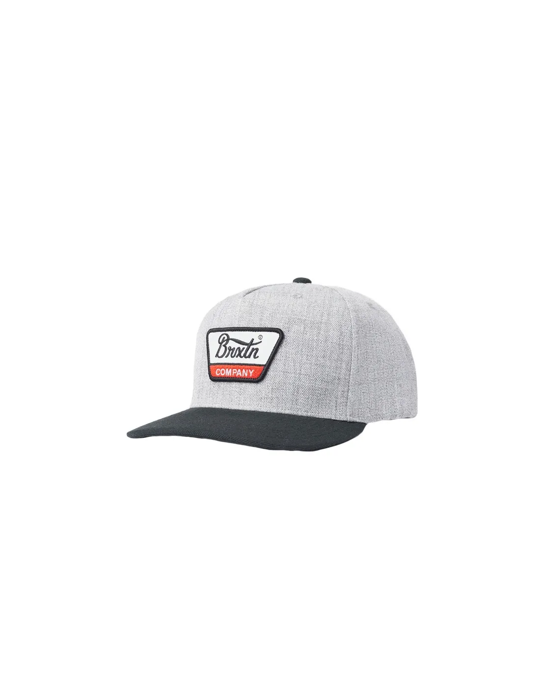 BRIXTON LINWOOD C MP SNAPBACK HEATHER GREY/BLACK