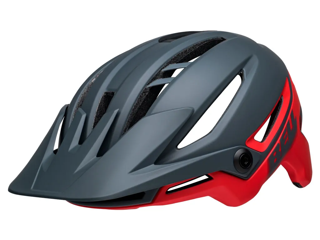 BS SIXER MIPS MATTE GREY/RED M