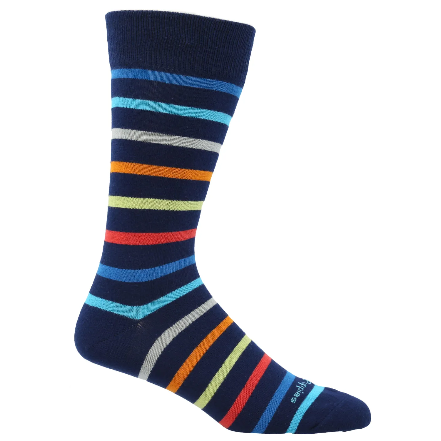 Calcetin Algodón Hombre C Colorline Azul  Hush Puppies
