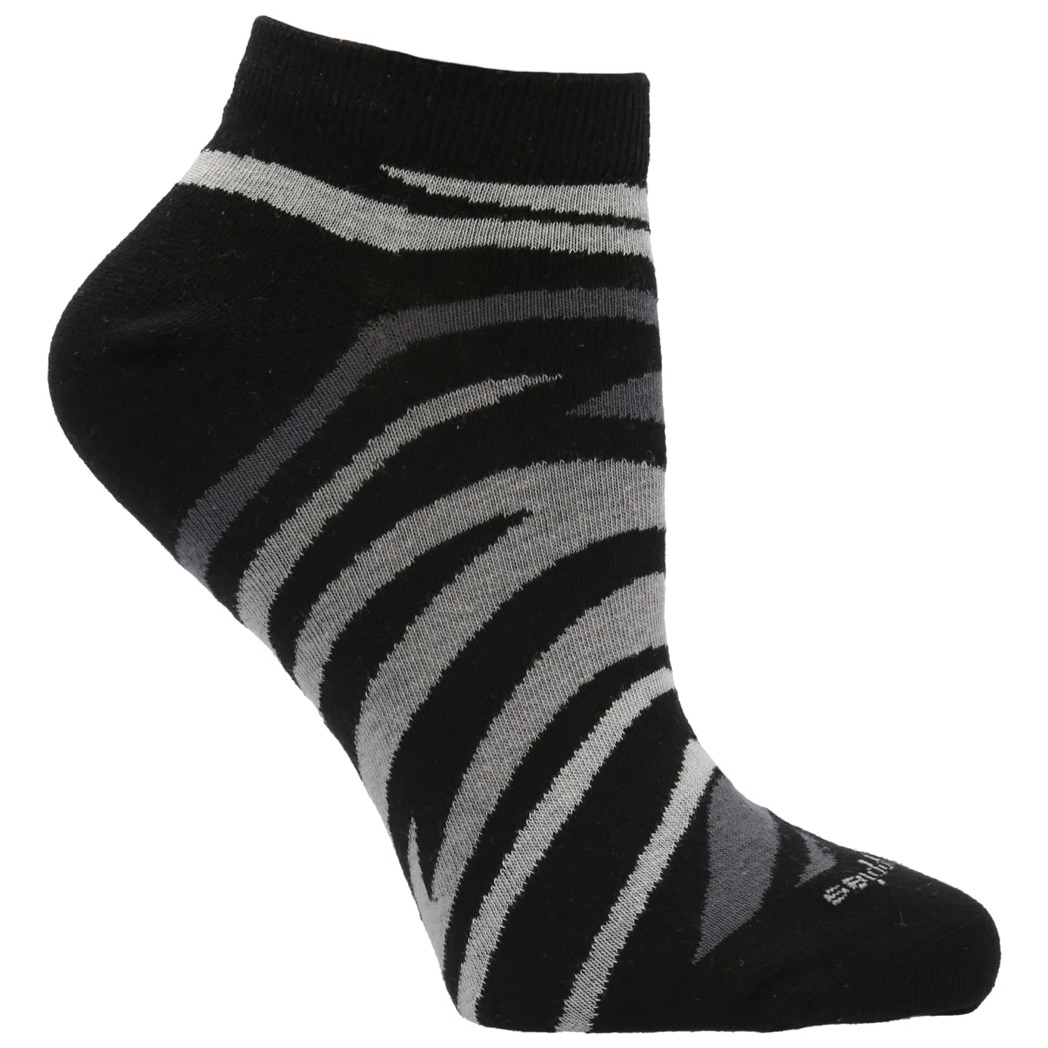 Calcetin Algodón Mujer Ped Roar Negro Hush Puppies