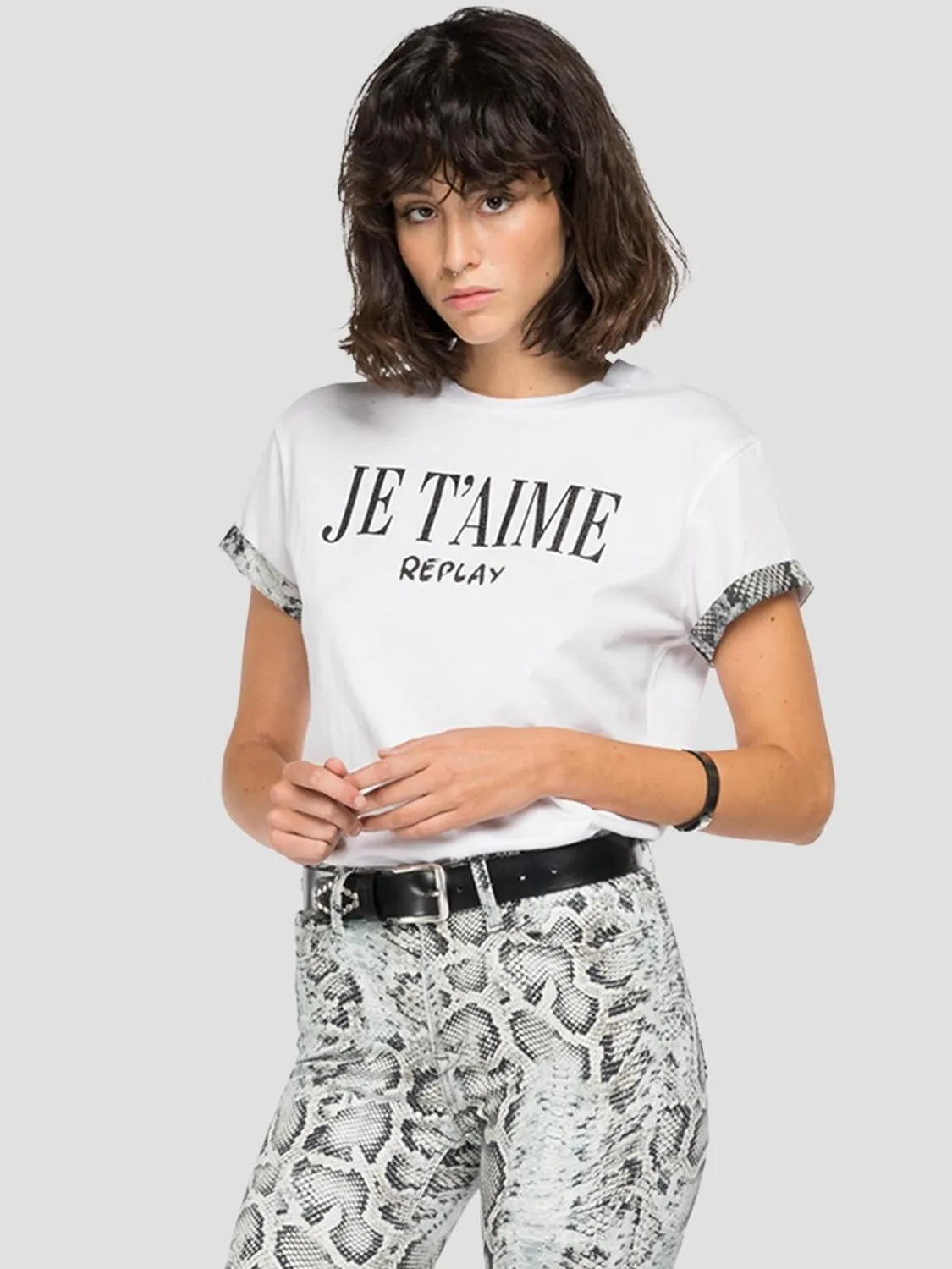 CAMISETA JE T’AIME REPLAY