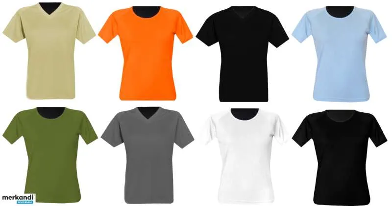 CAMISETA MUJER MANGA CORTA BLUSAS DEPORTIVAS S  6XL